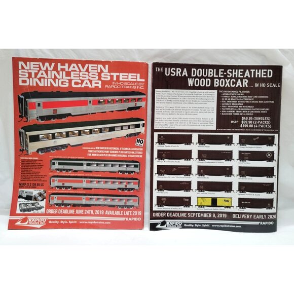 Railroad Model Craftsman Magazine Lot of 4 April 2019 Through July 2019 - Picture 7 of 7